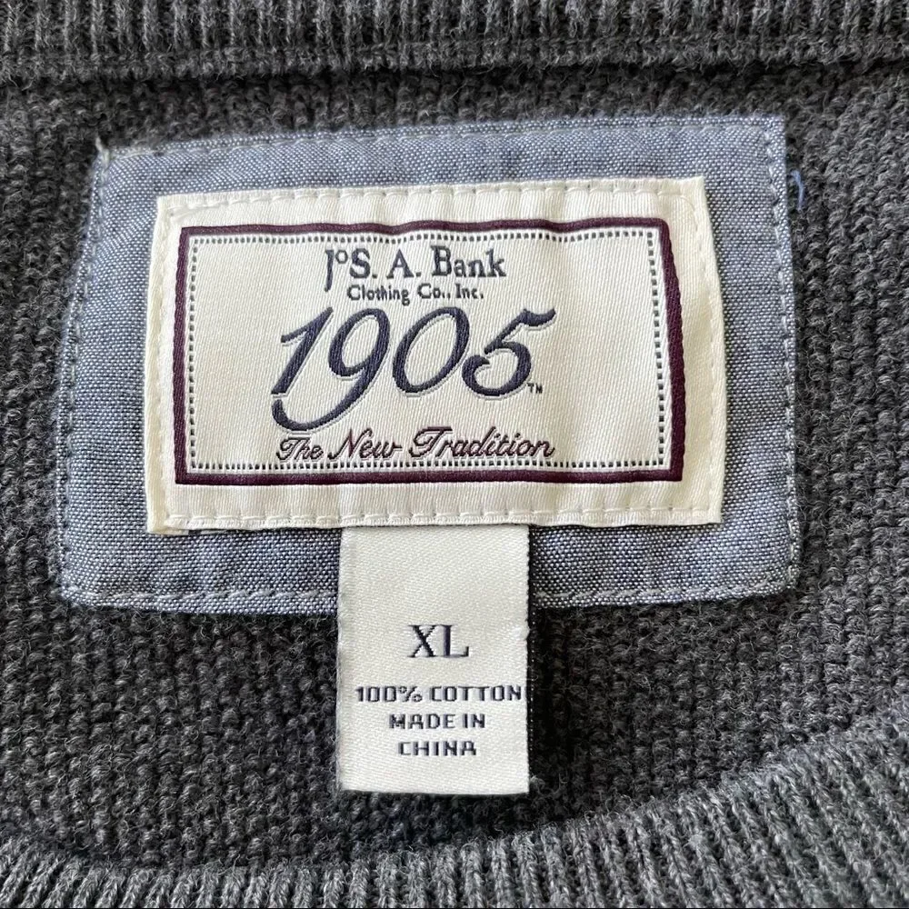 Jos. A. Bank 1905 Collection Crewneck Sweater - Size XL